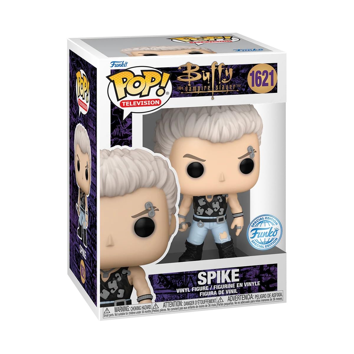 Amazon.com: Pop! Spike 1621 Buffy Vampire Slayer Special Edition